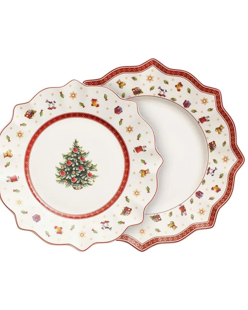 Christmas Toy's Delight 8PC Dinnerware Set - Porcelain image