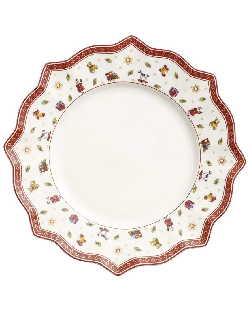 Christmas Toy's Delight Dinner Plate - Porcelain