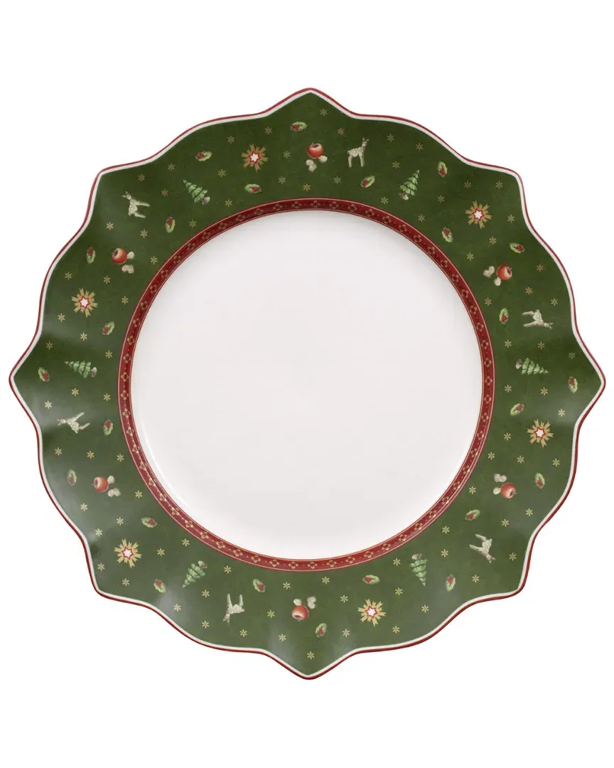 Christmas Toy's Delight Dinner Plate - Porcelain image