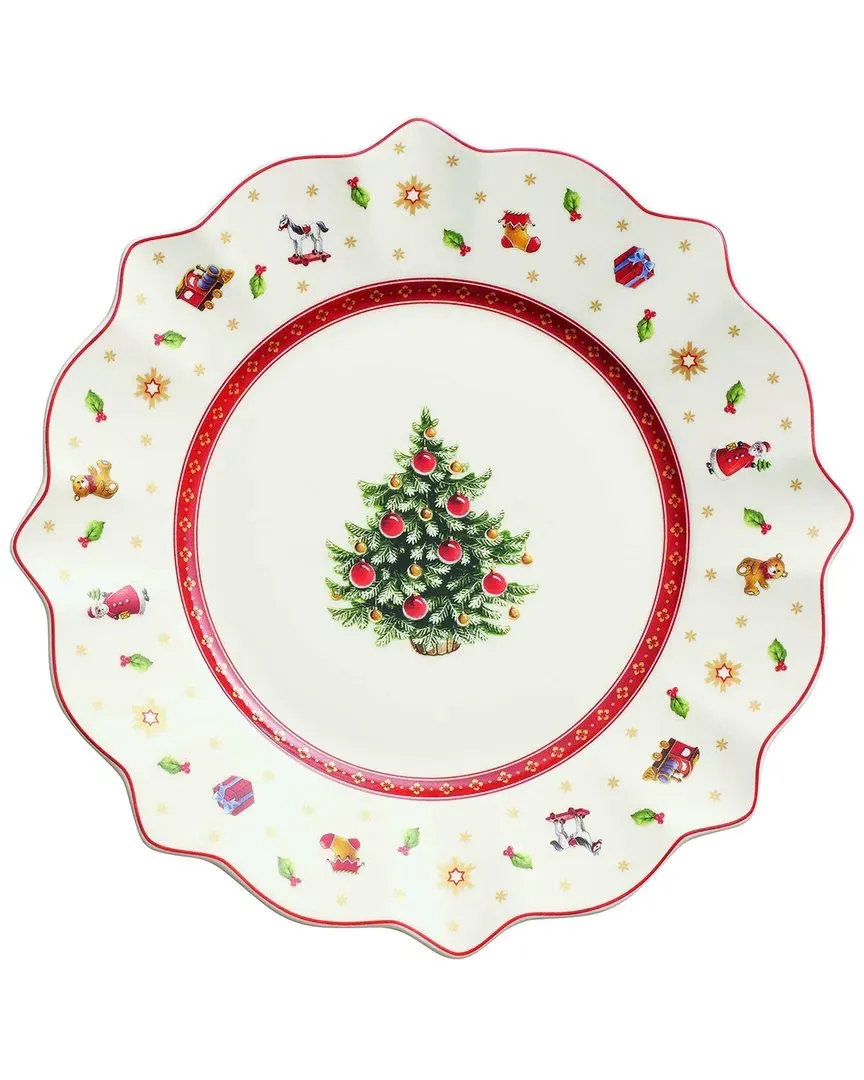 Christmas Toy's Delight Salad Plate - Porcelain image