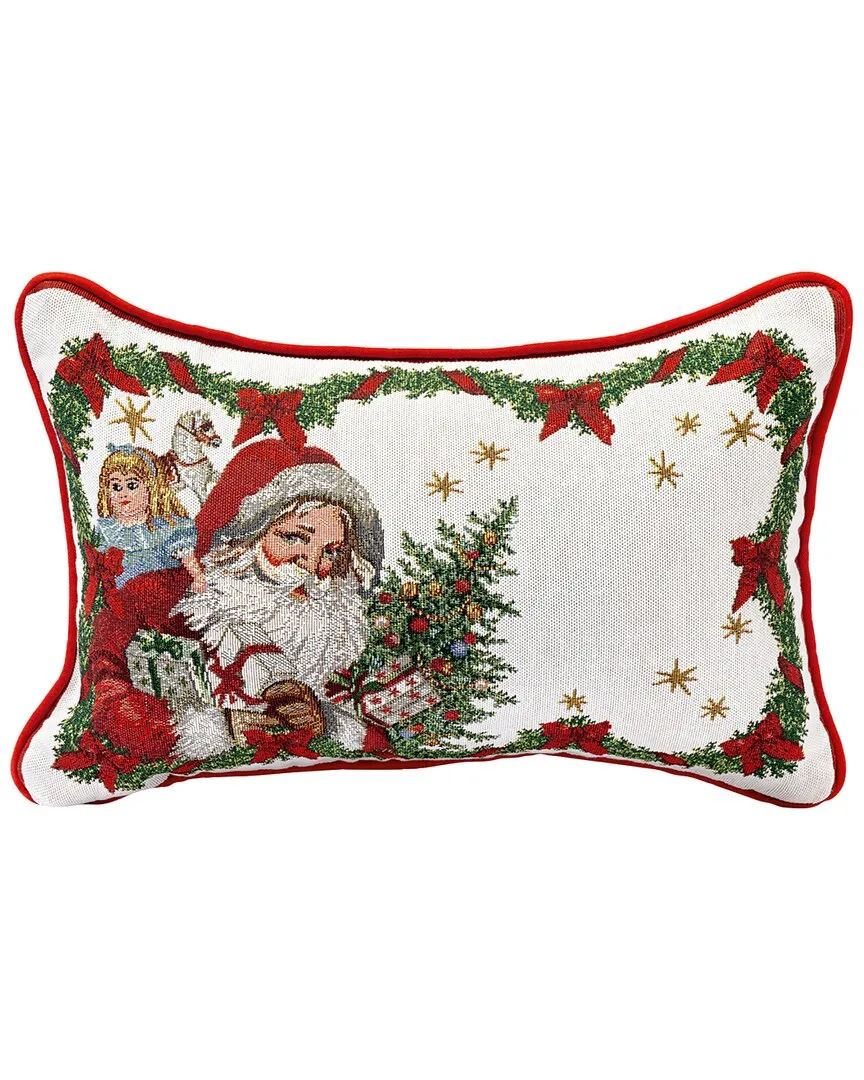 Christmas Toy's Fantasy Embroidered Reversible Pillow - Multicolor image