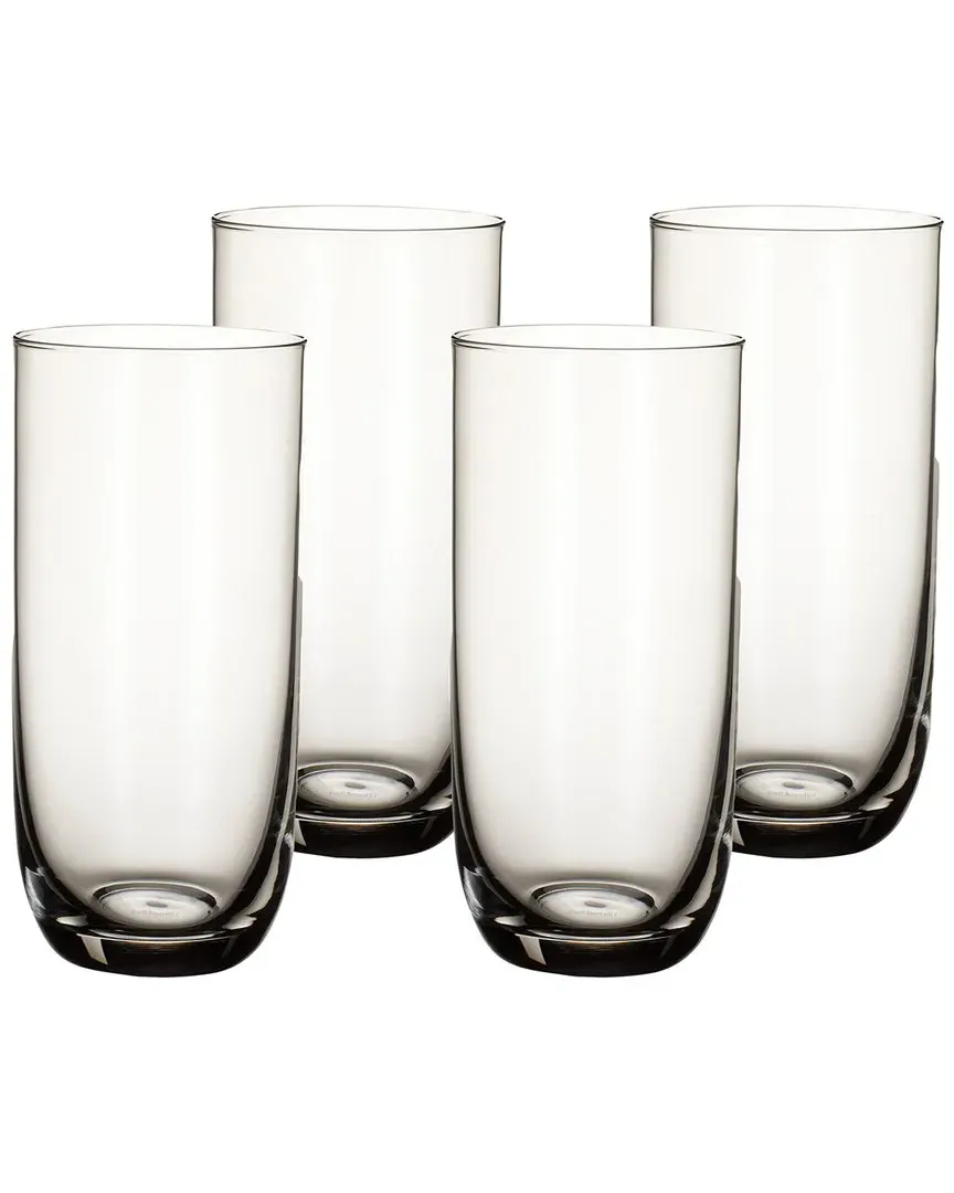La Divina Set of 4 Tumblers - Clear, Crystal