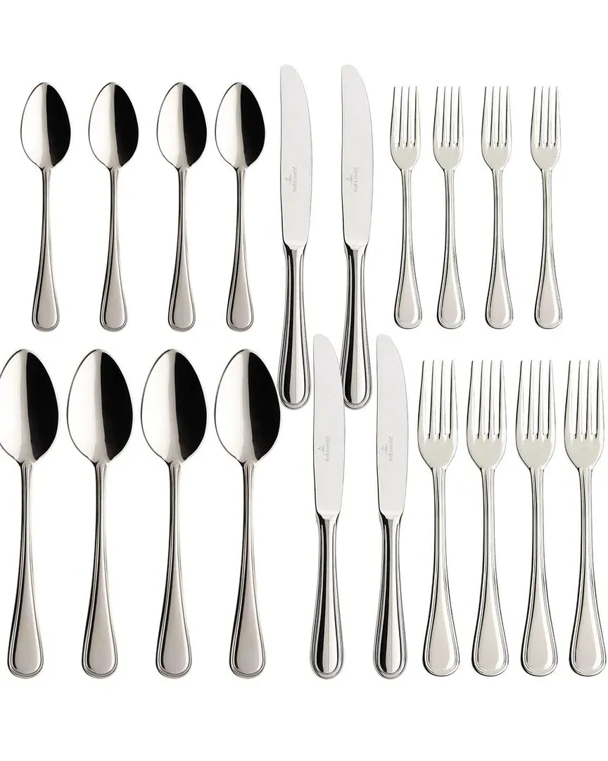 Merlemont 20pc Flatware Set - Silver, Stainless Steel
