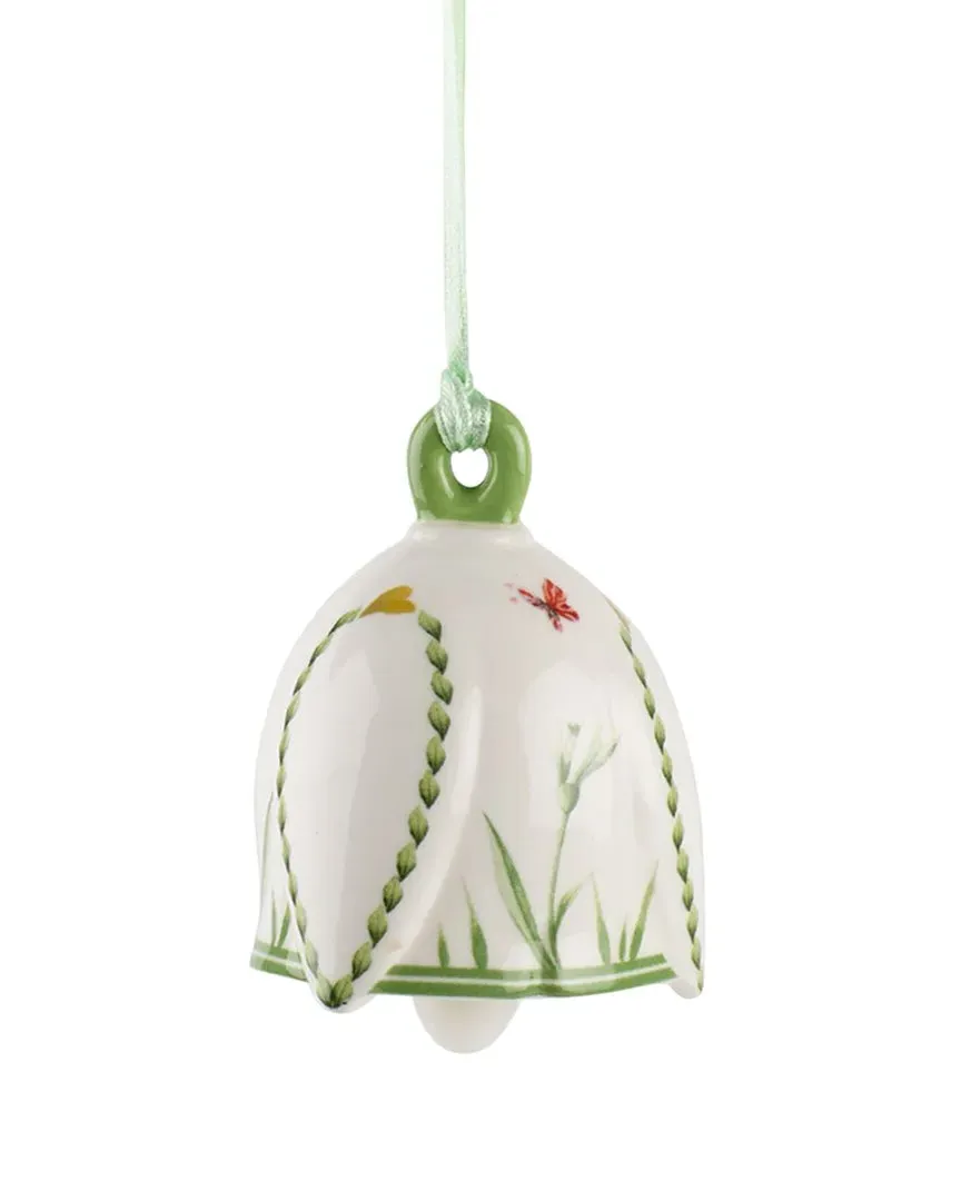 New Flow Bells Snowdrop Ornament - White, Porcelain