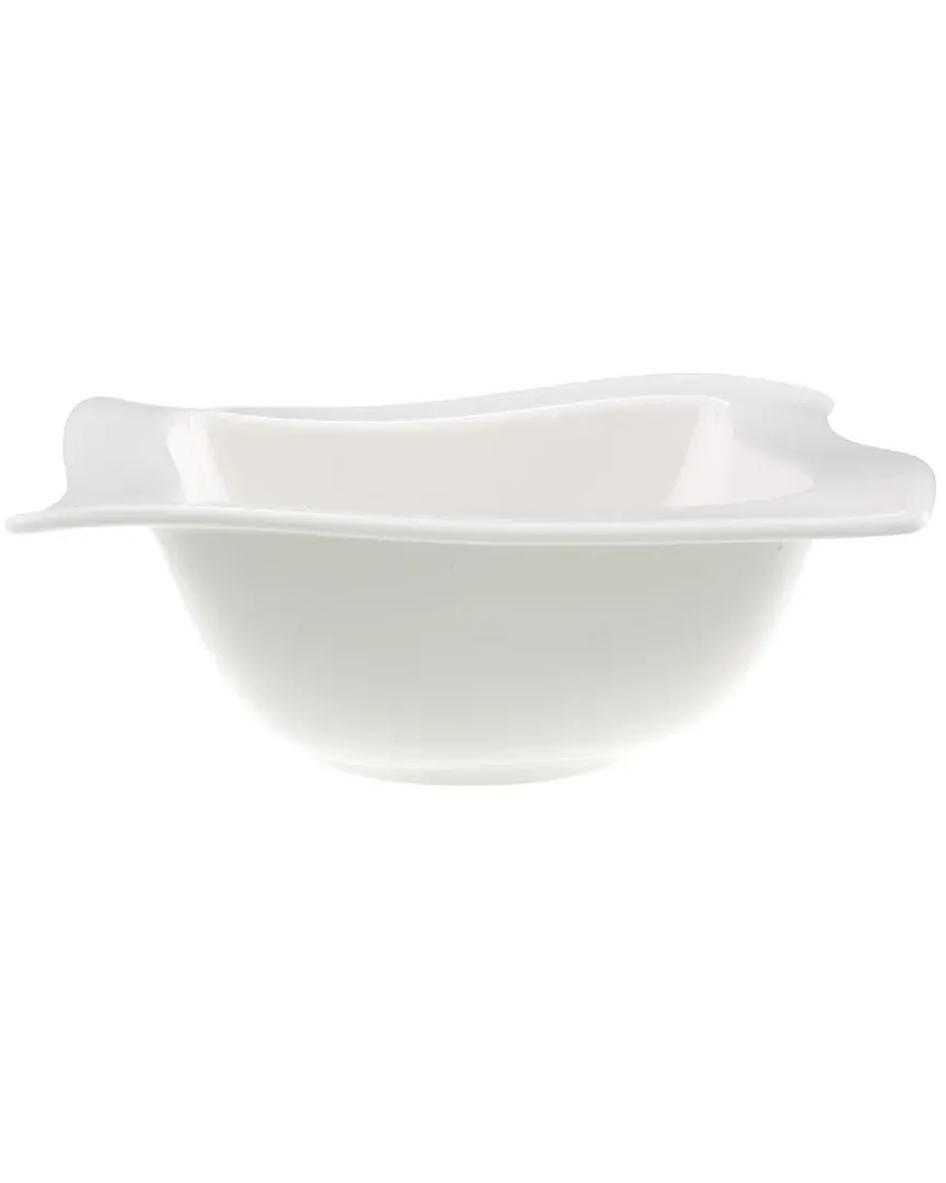 New Wave Bowl - White, Porcelain
