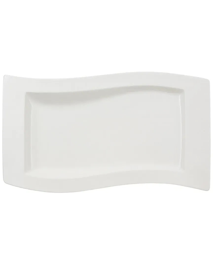 New Wave Serving Dish - White, Porcelain