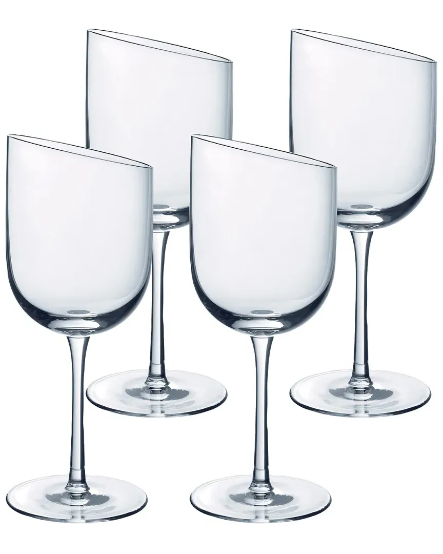 Newmoon Set of 4 Claret Glasses - Crystal image