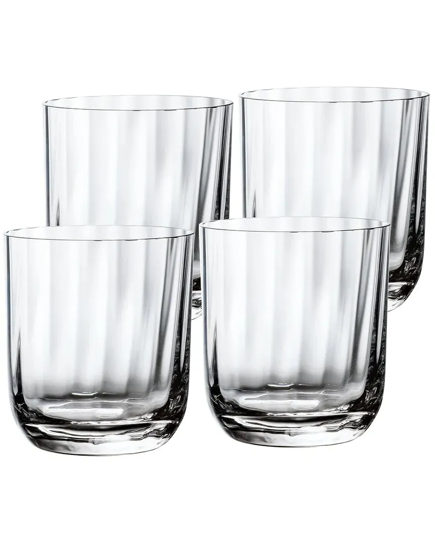 Rose Garden Water Tumblers Set of 4 - Glass