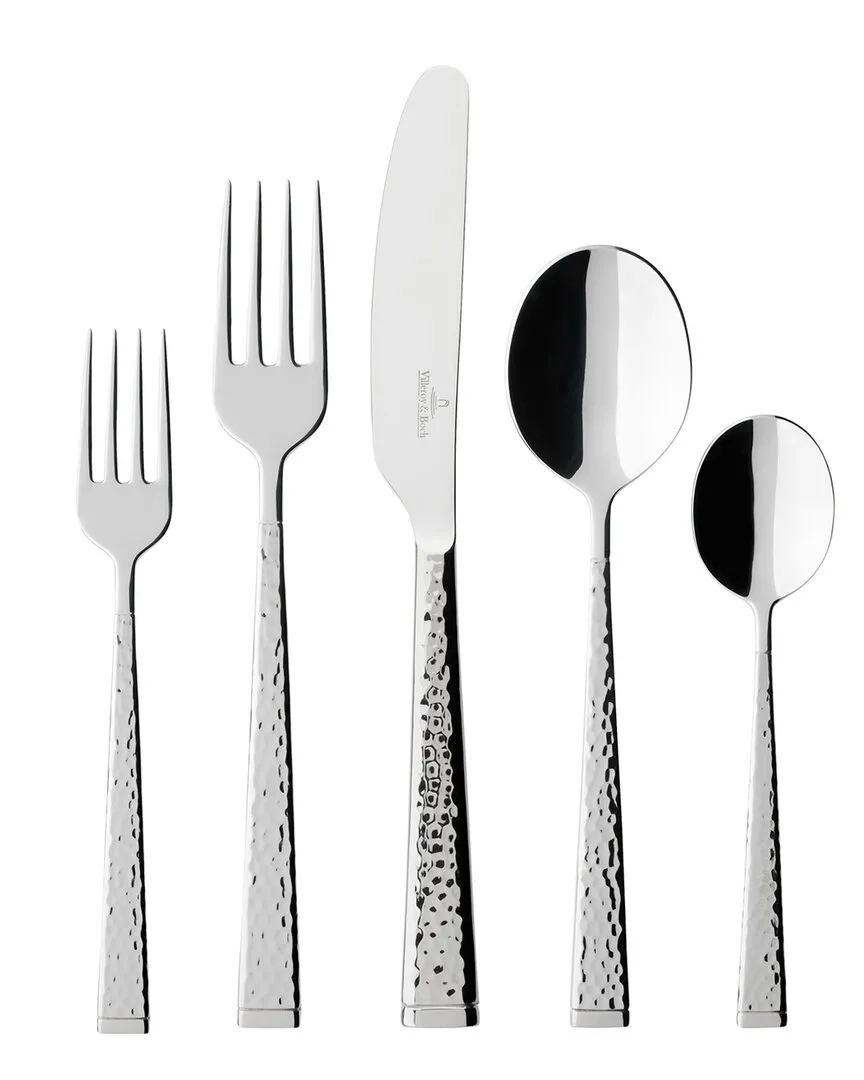 Victor 60-Piece Flatware Set - Silver, Stainless Steel image