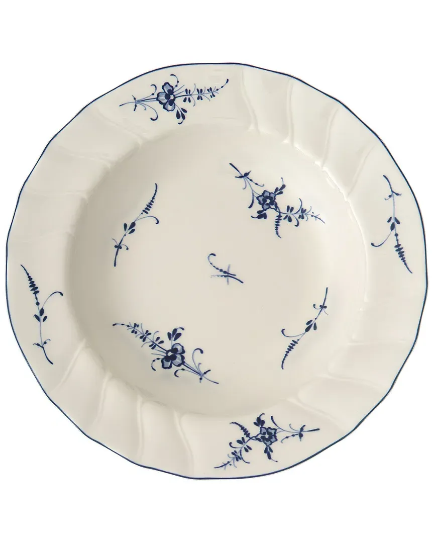 Vieux Luxembourg Rim Soup Bowl - White, Porcelain image