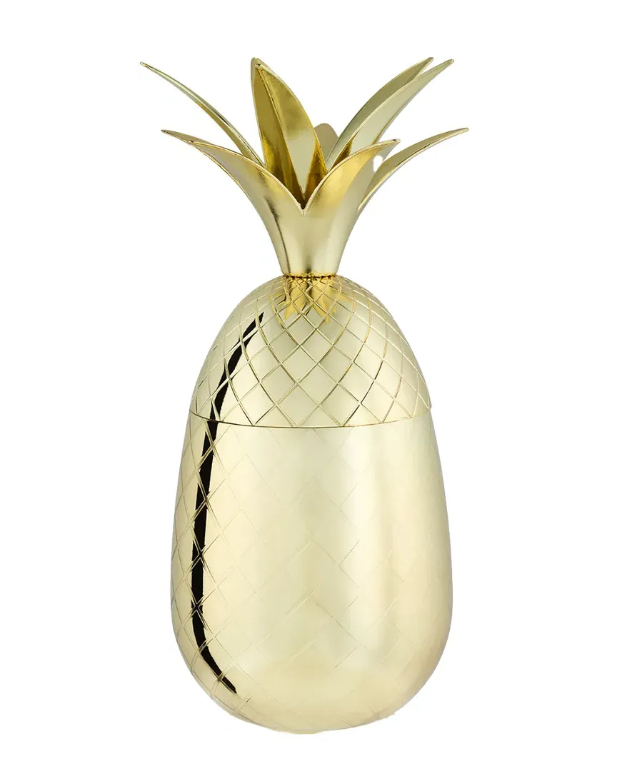 16oz Pineapple Tumbler - Gold, Stainless Steel image
