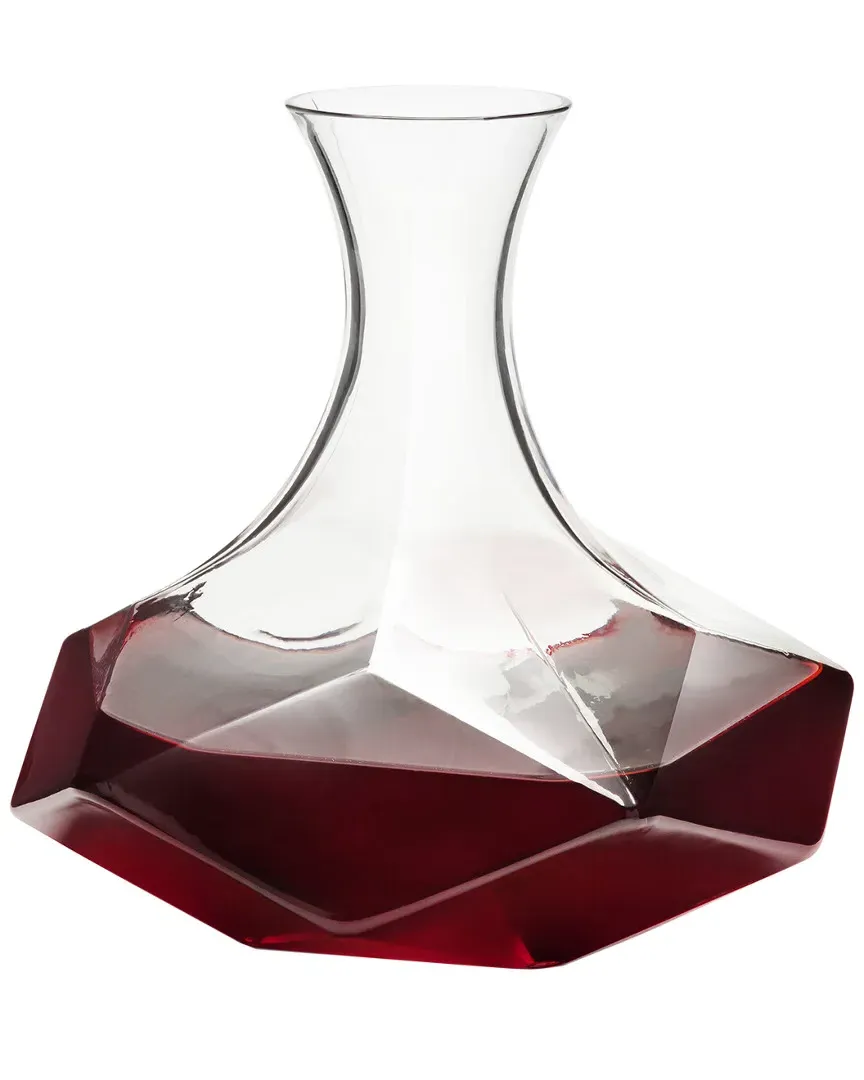 Raye Faceted Crystal Decanter