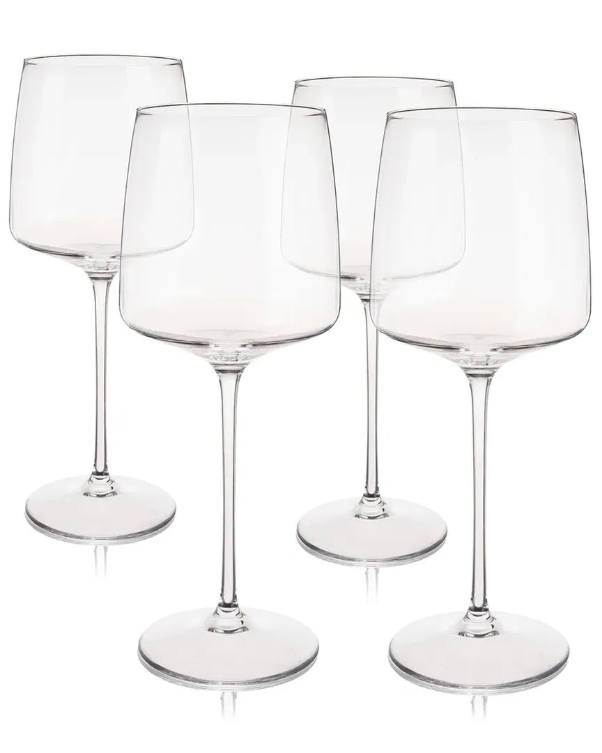 Reserve Julien Set of 4 Bordeaux Wine Glasses - Clear Crystal image
