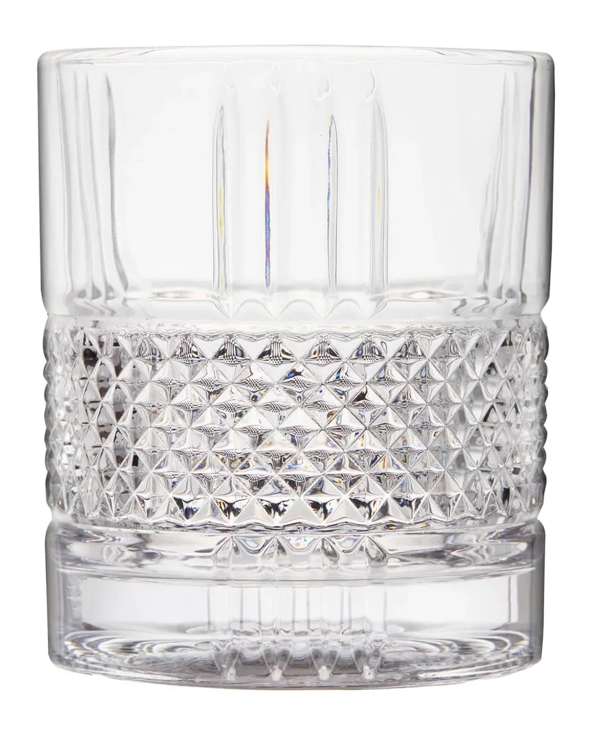 Revolve Crystal Spinning Rocks Glass - Clear image