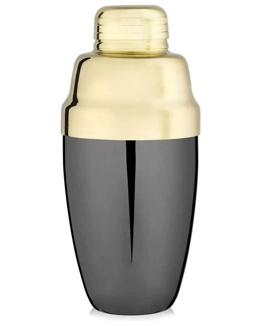 Two-Toned Heavyweight Cocktail Shaker - Black, Steel image