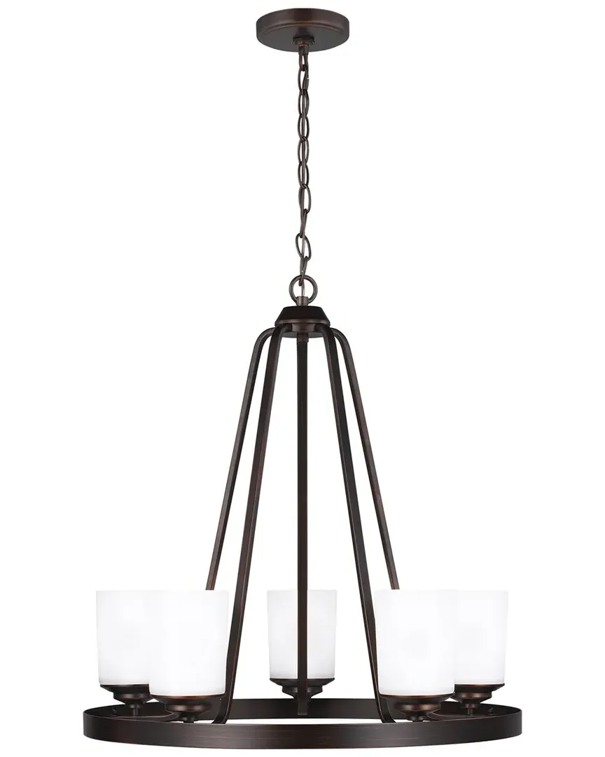 Generation Lighting Kemal 5-Light Chandelier - Bronze image