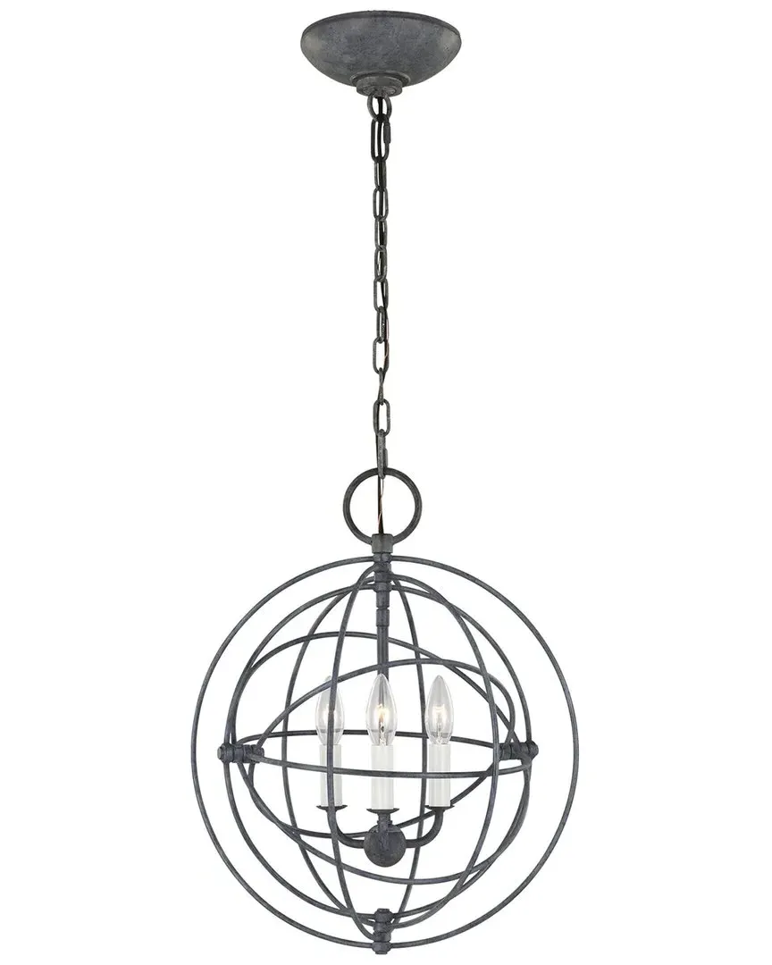 Studio Collection Bayberry Small Pendant - Weathered Galvanized