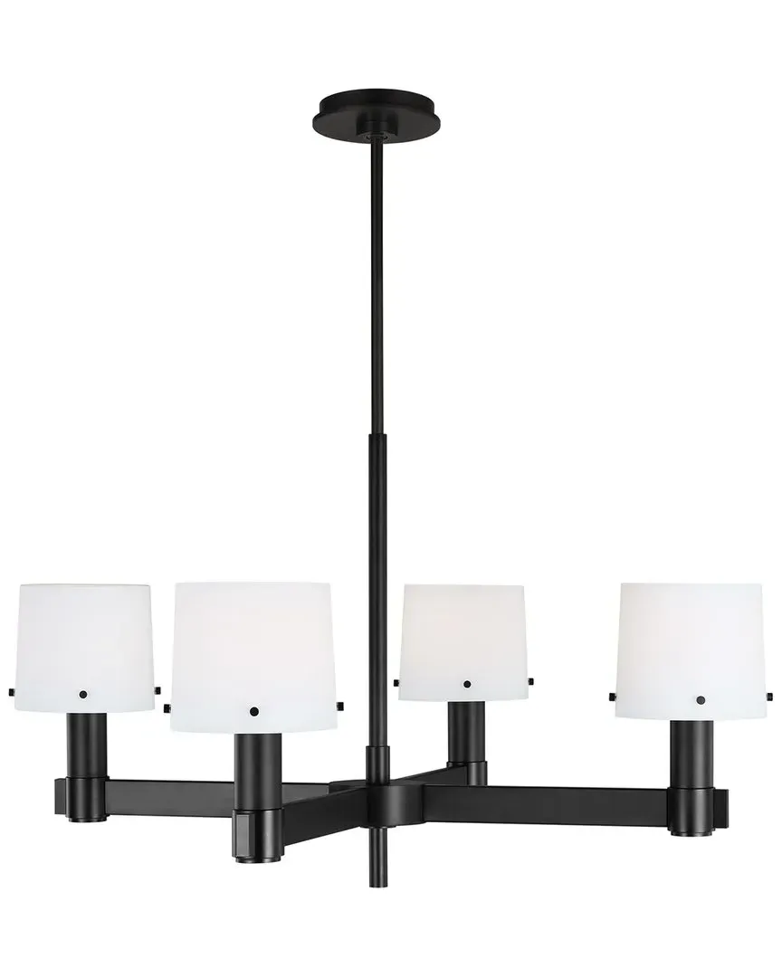 Studio Collection Palma Medium Chandelier - Aged Iron