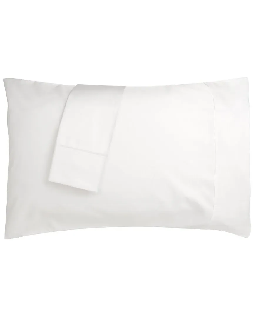 300 Thread Count Cotton King Pillowcase Pair - White image