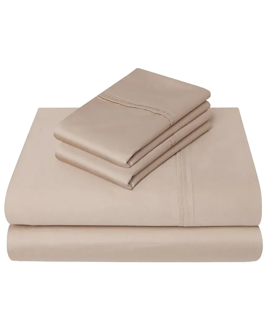 625 Thread Count Cotton Sheet Set - Tan