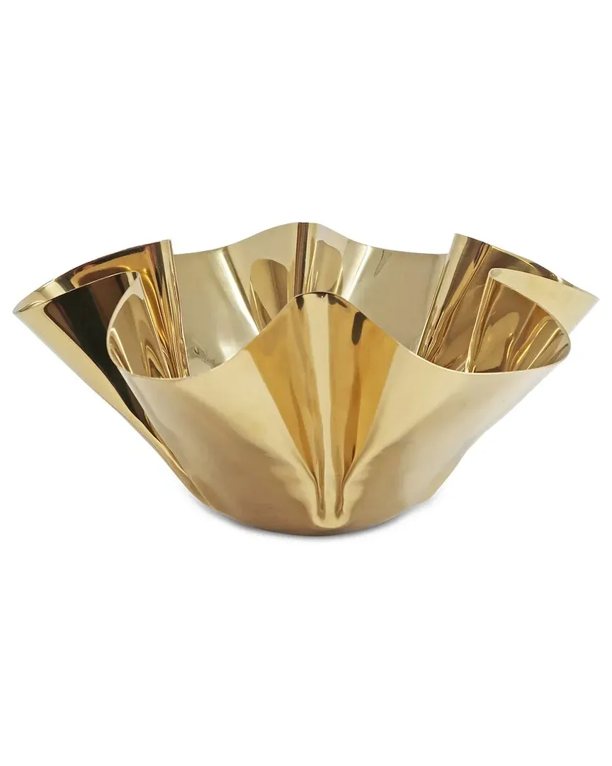 Crushed Bowl - Gold, Stainless Steel image