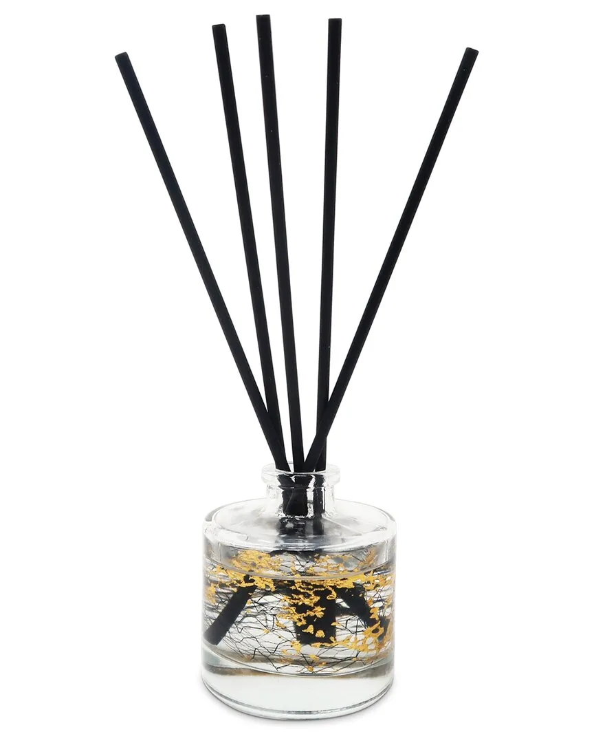 Flower Scent Reed Diffuser - Gold image