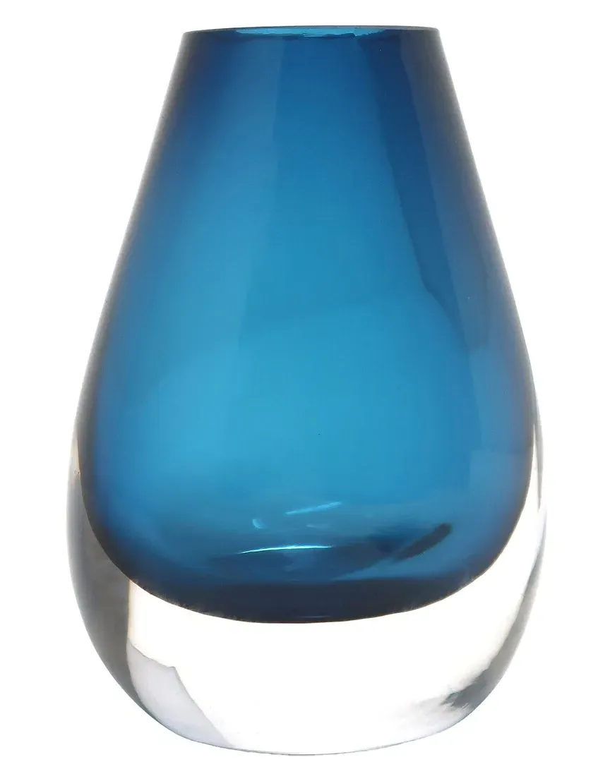 Glass Bud Vase - Blue image