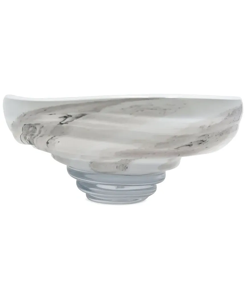 Glass Centerpiece - White image