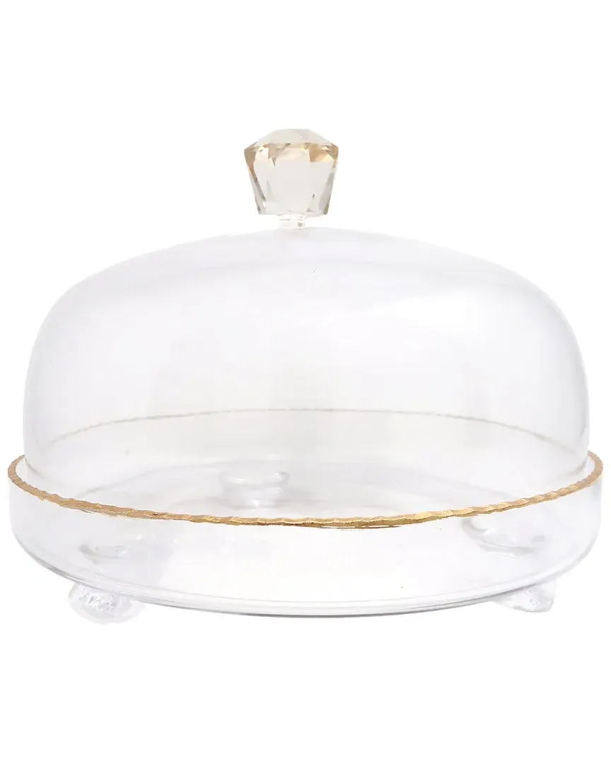 Glass Dome - Clear, Gold image