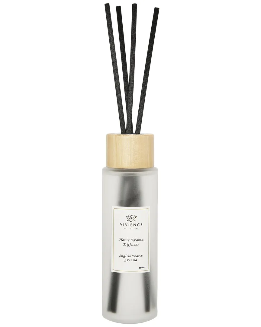 Round Bottle Diffuser English Pear & Freesia - White image