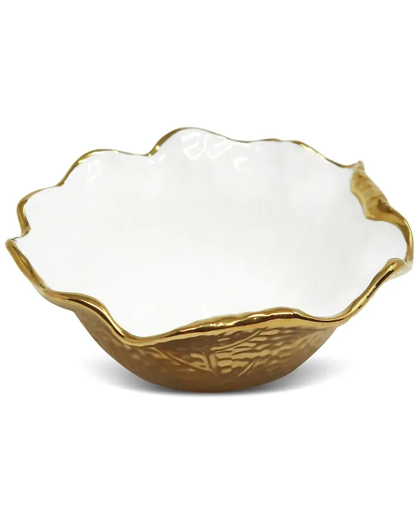 Set of 4 Soup Bowls - White, Bone China image