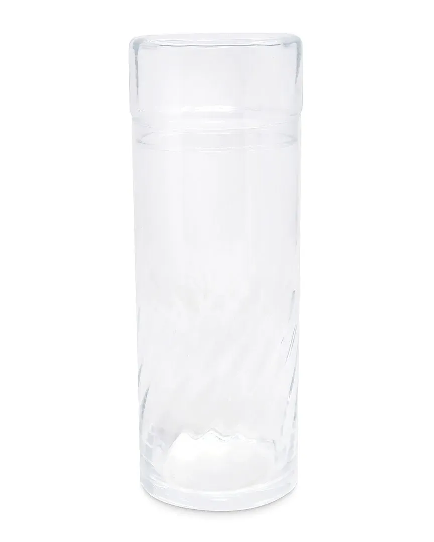 Spiral Design Jar - Clear, Glass image