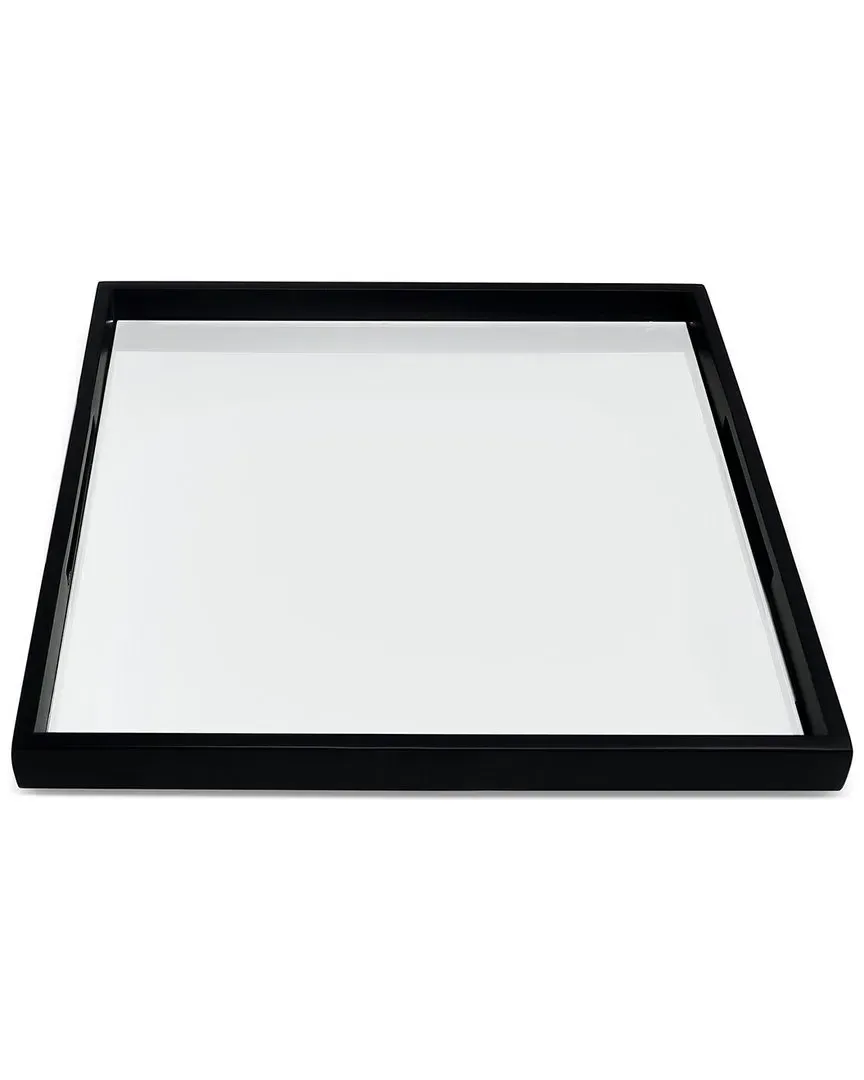 Square Mirror Tray - Black image