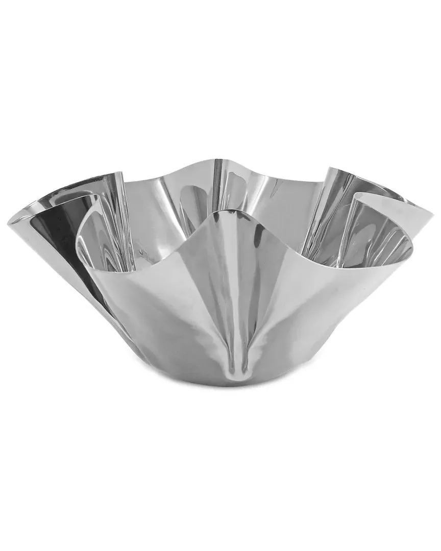 Stainless Steel Crushed Bowl - Silver image
