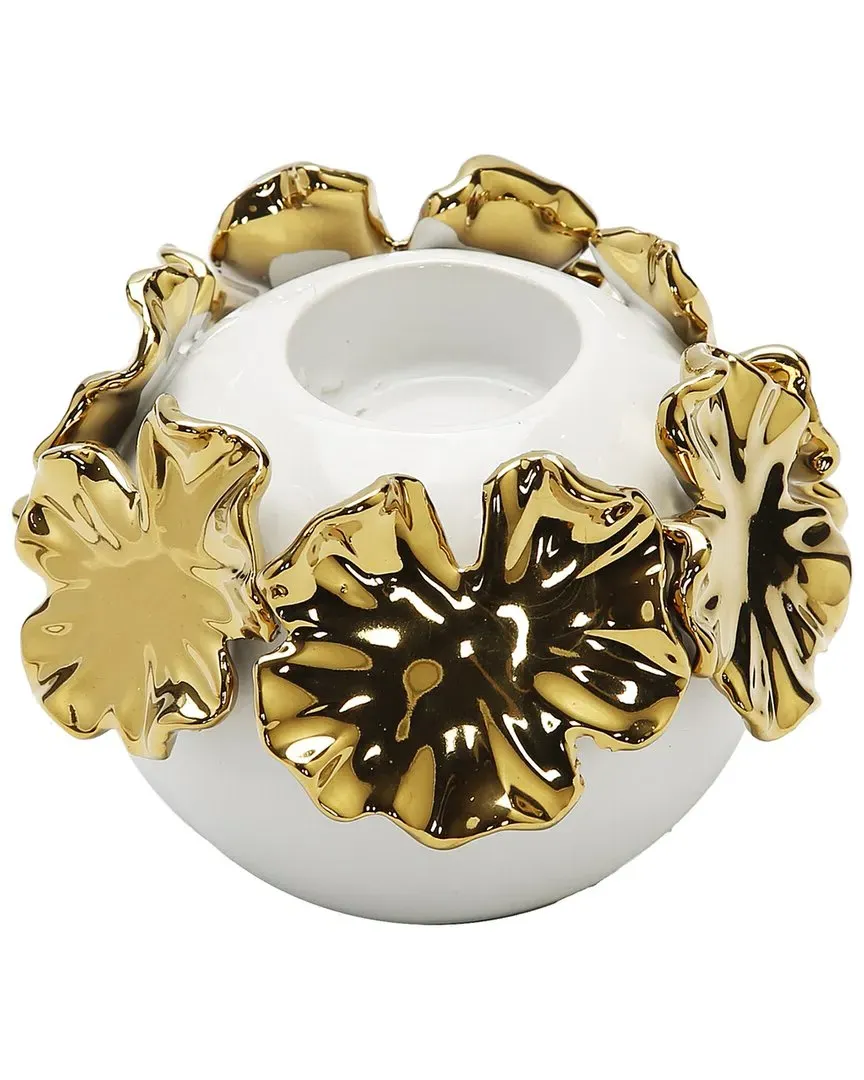 Vivience Candle Holder - White, Ceramic image