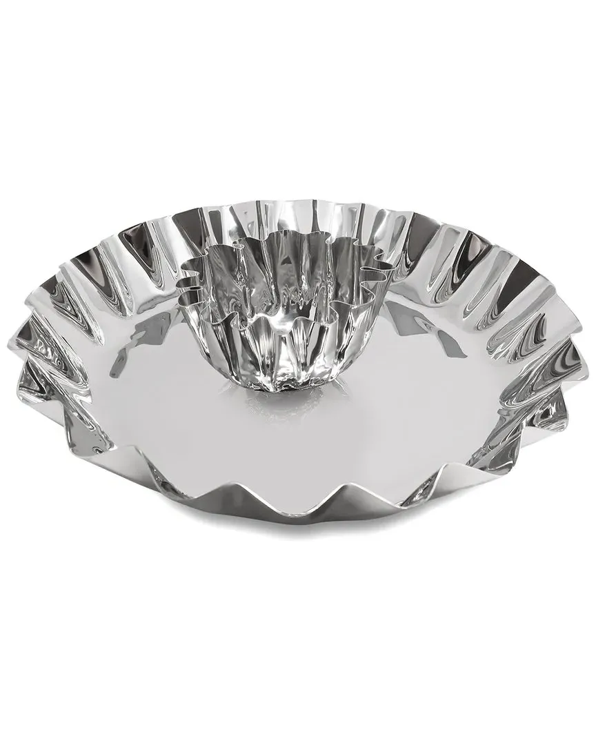 Vivience Chip And Dip Bowl - Silver, Stainless Steel image
