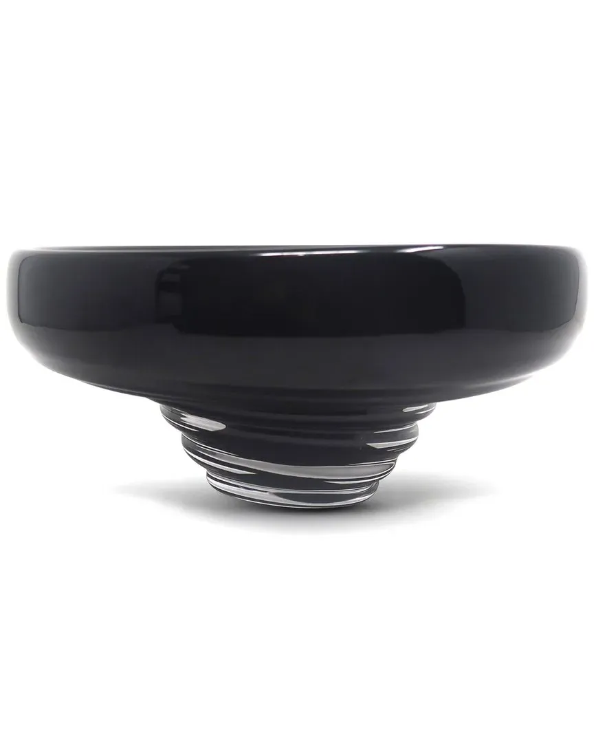 Vivience Glass Centerpiece Bowl - Black image