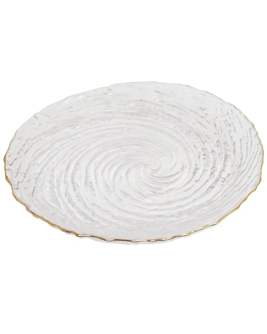 Vivience Glass Dinner Plates - Clear image