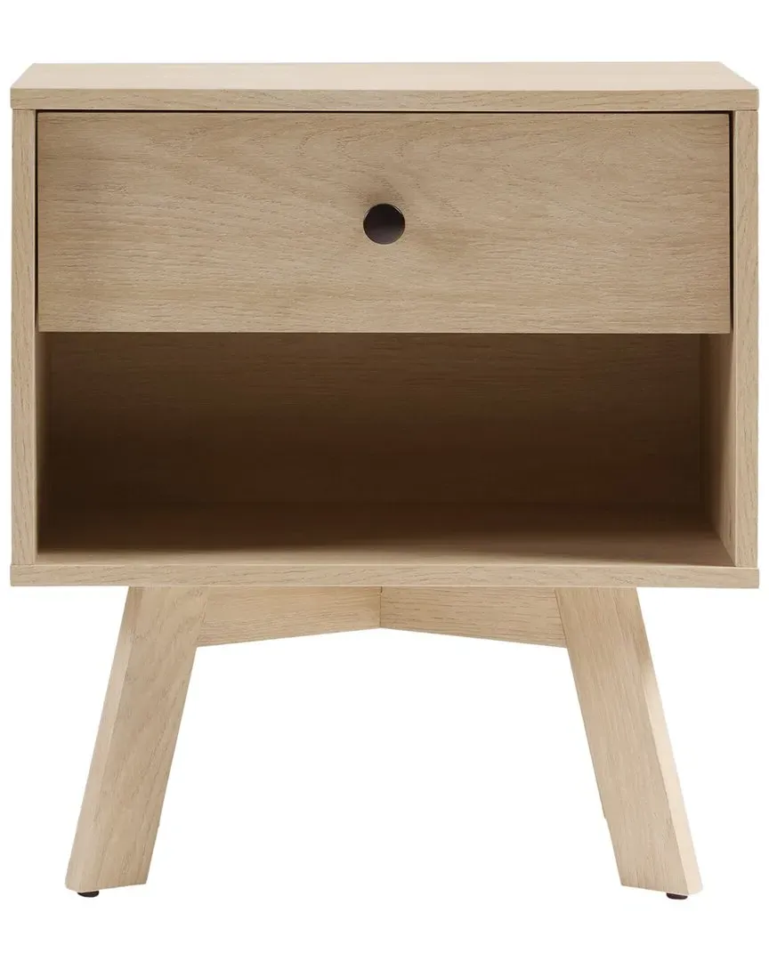 1-Drawer Nightstand - Coastal Oak