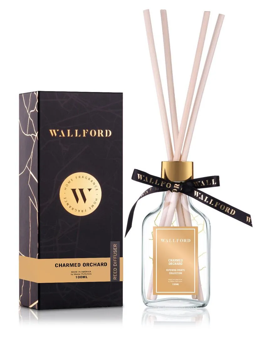 Charmed Orchard Reed Diffuser - Gold image