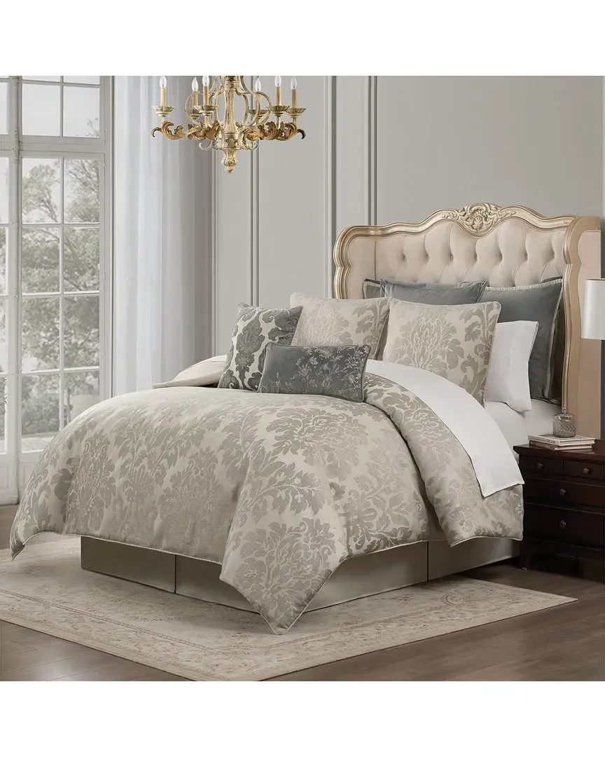 Blenheim 4-Piece Comforter Set - Ivory, Polyester image