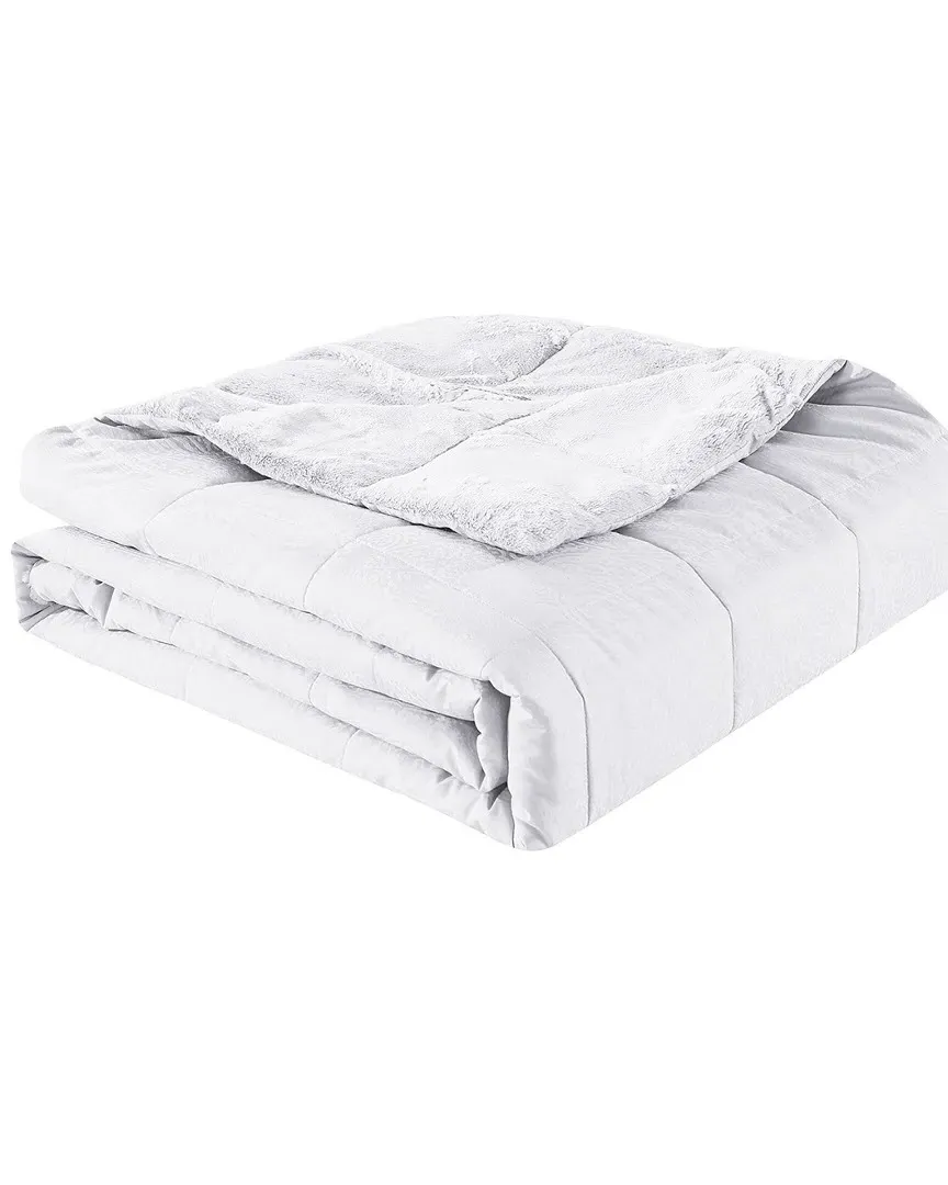 Cozy Jacquard Blanket - Lychee image