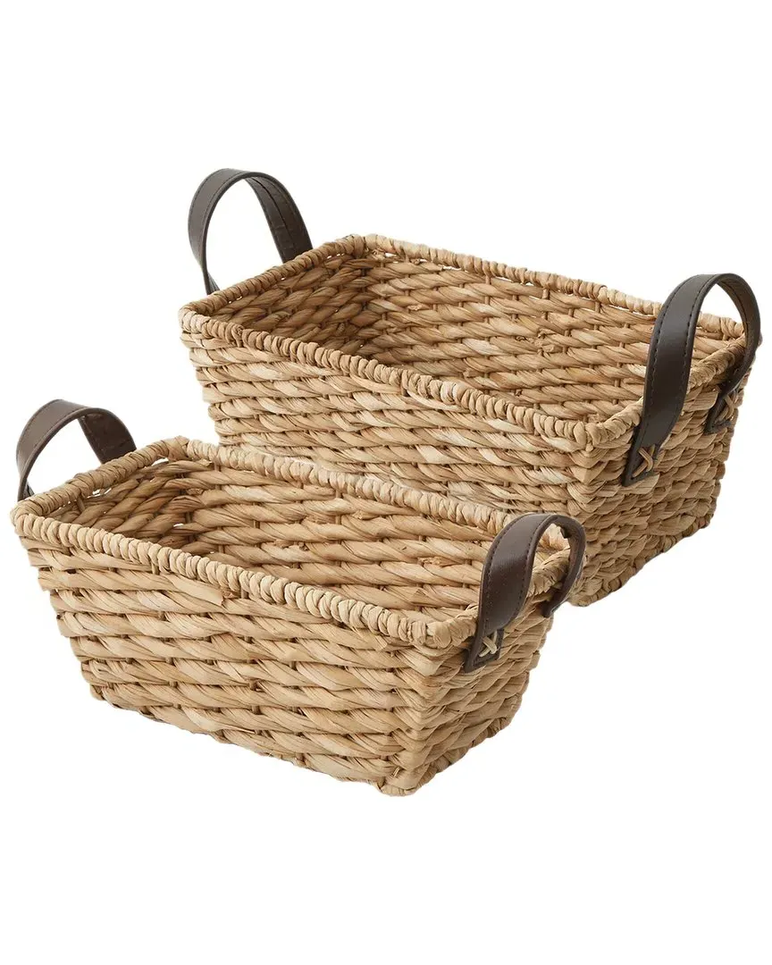 2pc Storage Basket Set - Beige, Sea Grass image