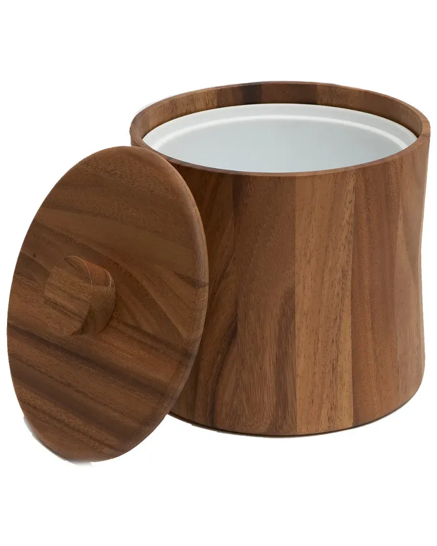 8.5in Ice Bucket - Brown, Abaca image