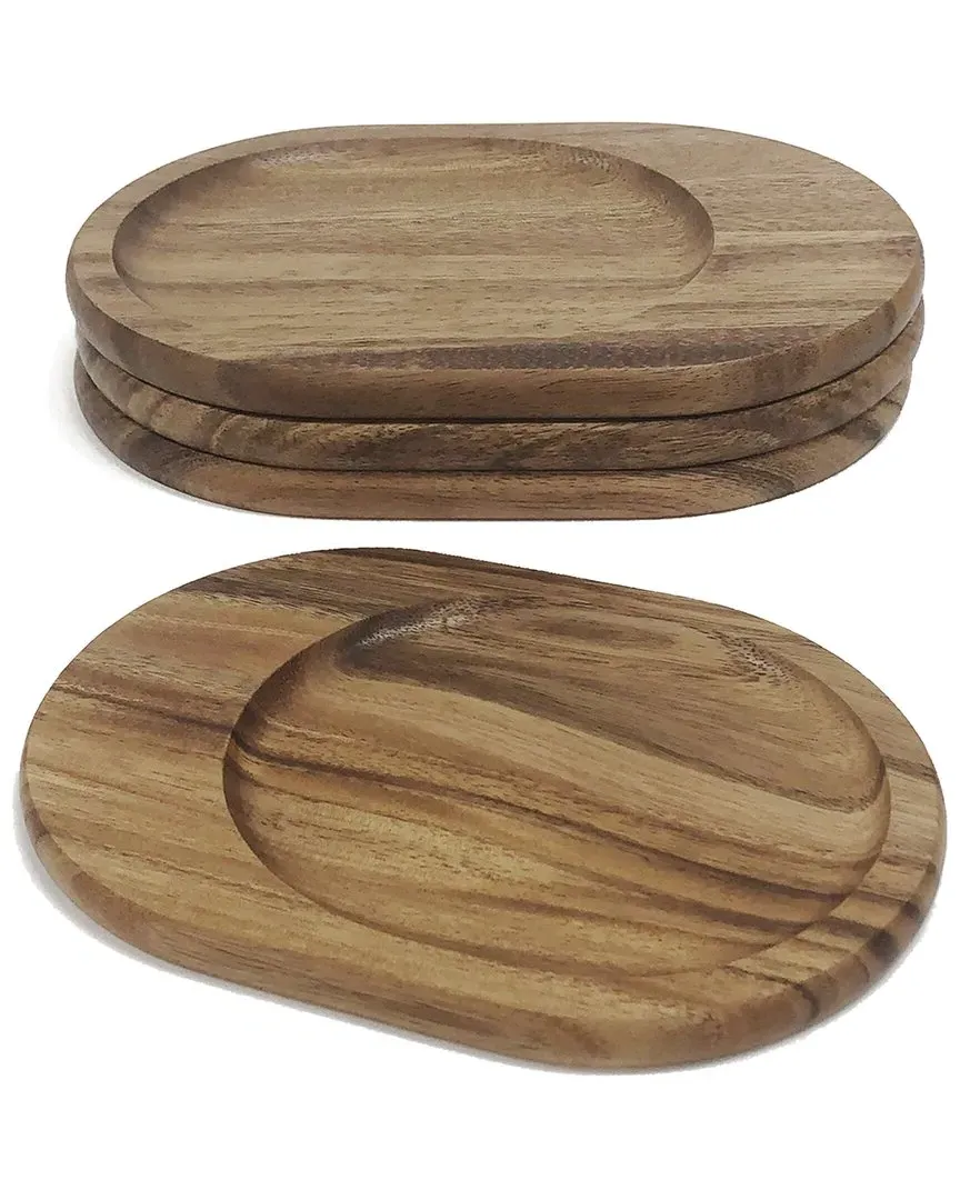 Set of 4 Cocktail Serving Trays