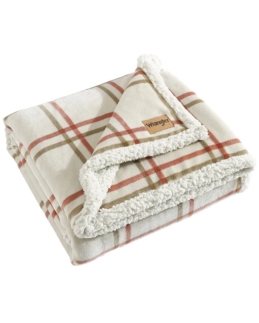 Colt Reversible Throw Blanket - Orange, Polyester image