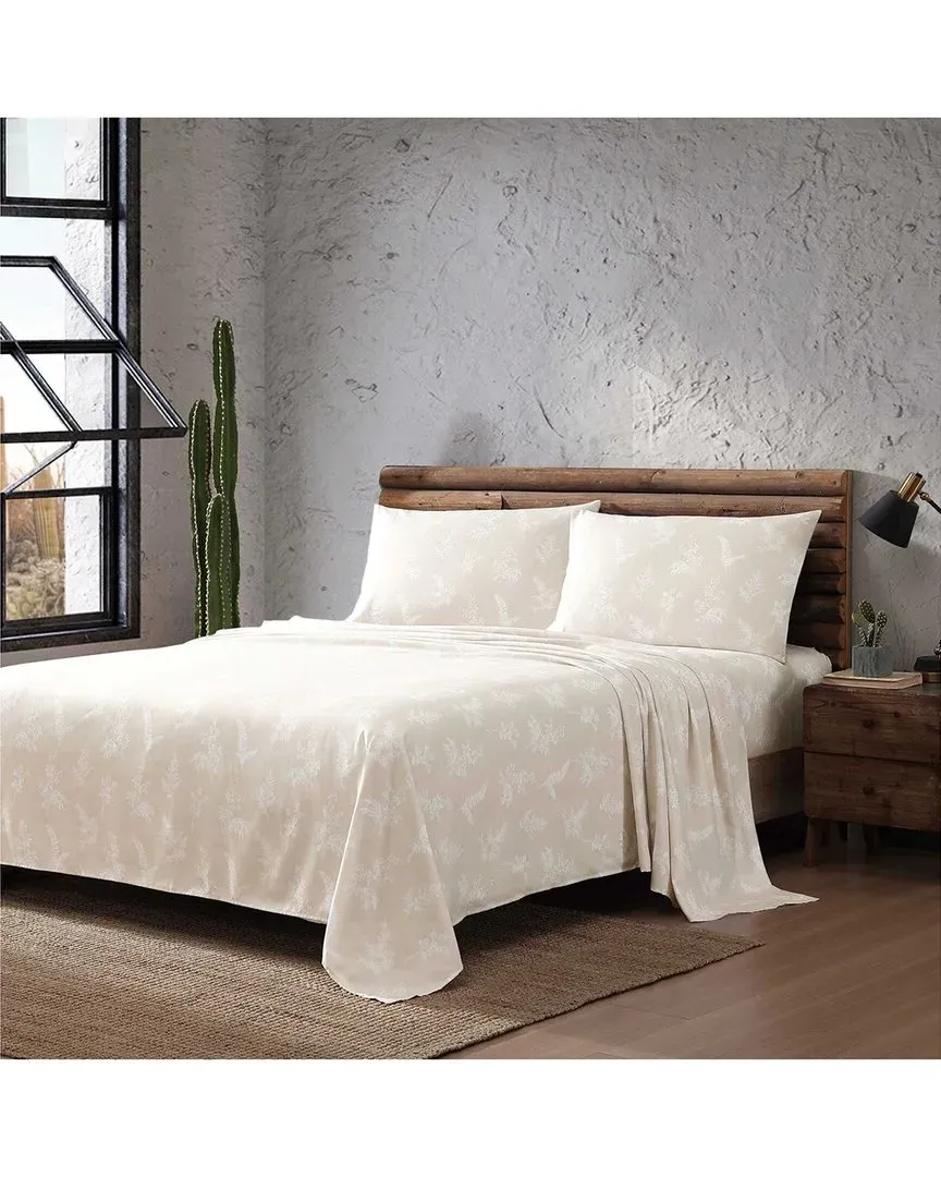 Foliage Ultra Soft Sheet Set - Linen Beige