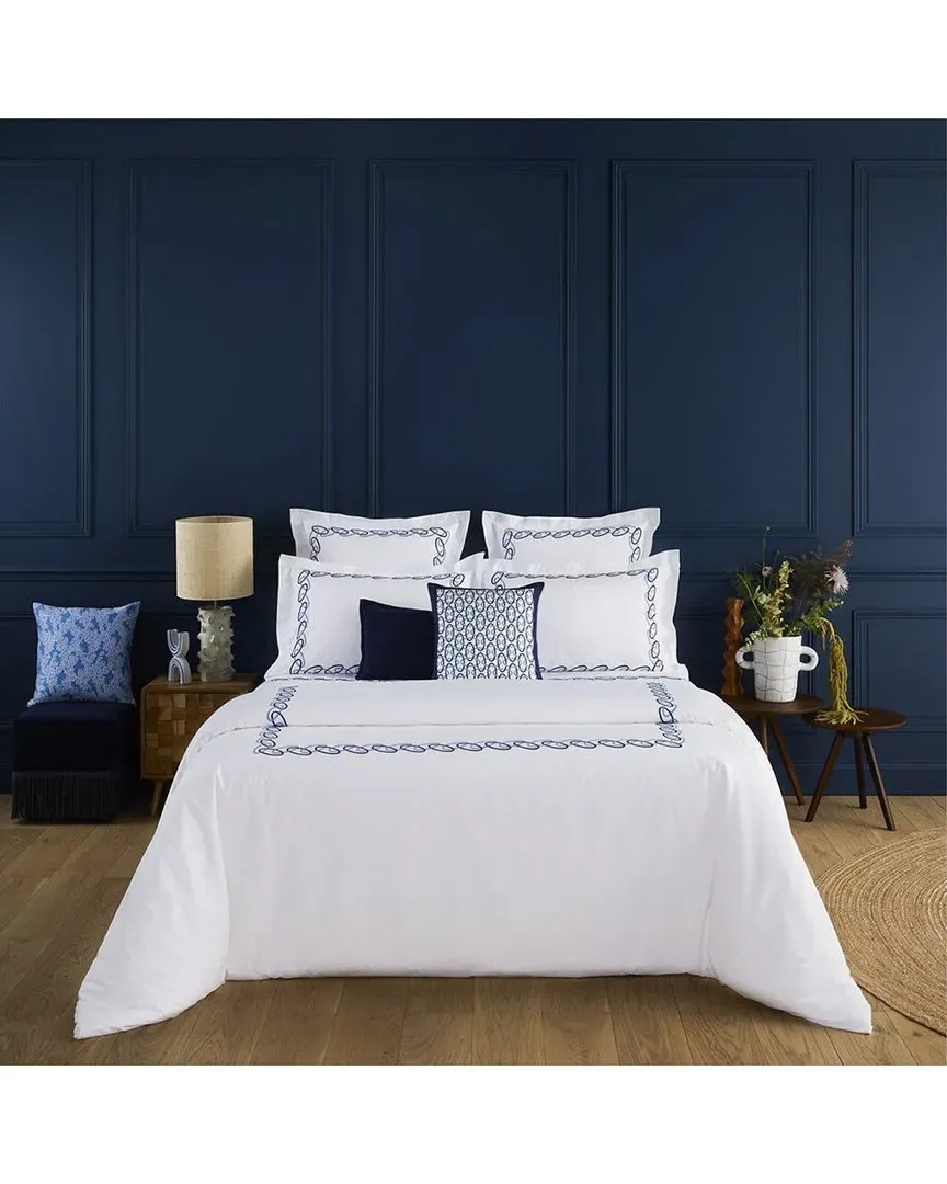 Taormina Duvet Cover - Blue, Organic Cotton image