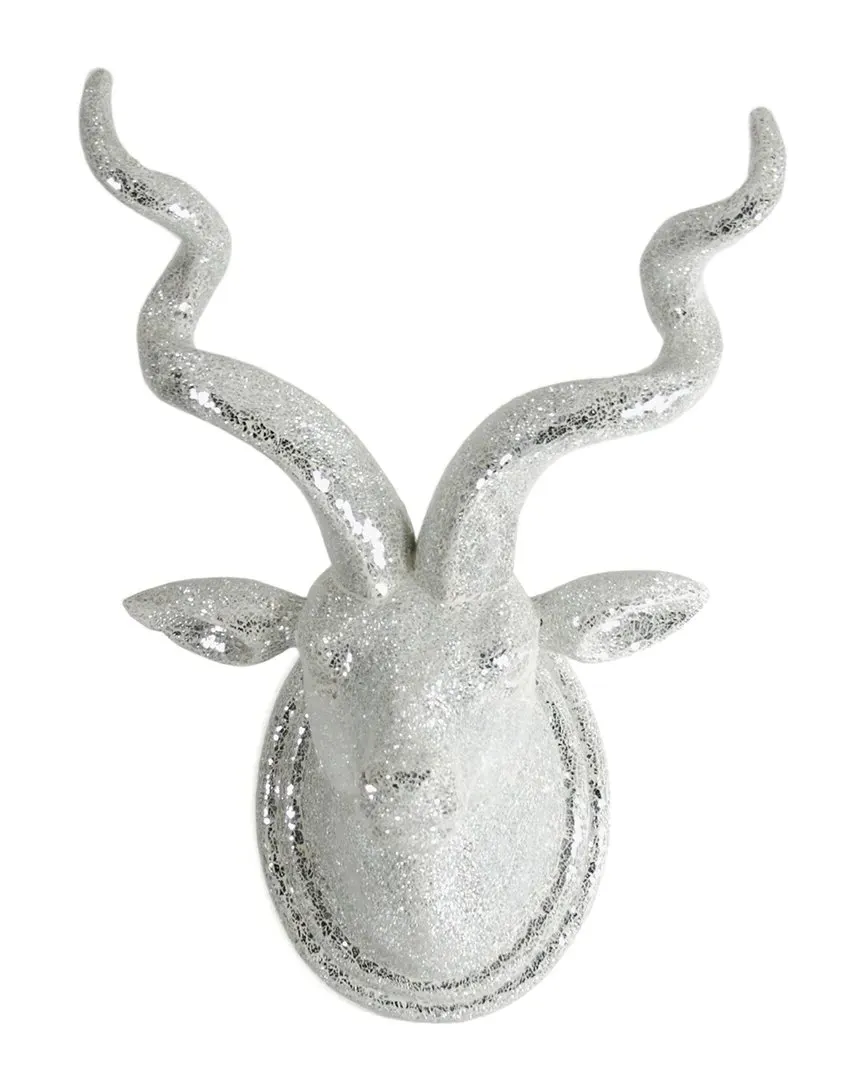 Kudu Head Wall Decor - Reflective image