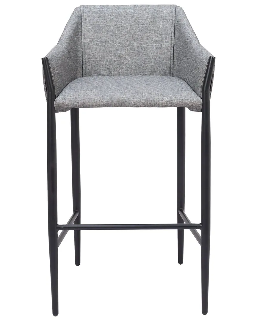 Andover Barstool - Slate Gray, Vinyl image